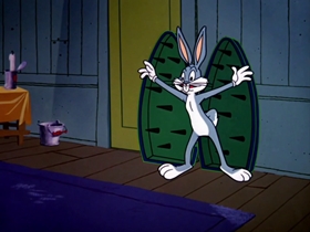 Screenshots from the 1964 Warner Bros. cartoon False Hare