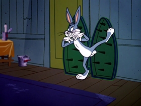 Screenshots from the 1964 Warner Bros. cartoon False Hare