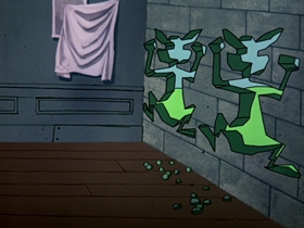 Screenshots from the 1964 Warner Bros. cartoon False Hare