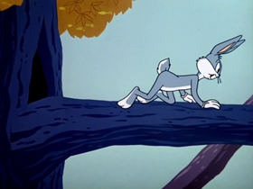 Screenshots from the 1964 Warner Bros. cartoon False Hare