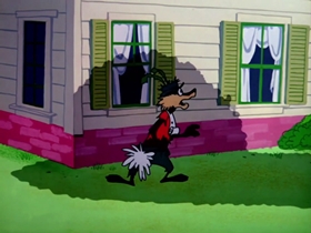Screenshots from the 1964 Warner Bros. cartoon False Hare