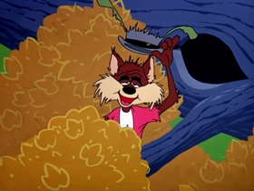 Screenshots from the 1964 Warner Bros. cartoon False Hare