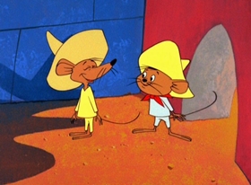 Screenshots from the 1964 Warner Bros. cartoon Pancho