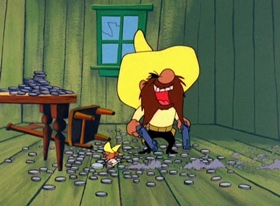 Screenshots from the 1964 Warner Bros. cartoon Pancho