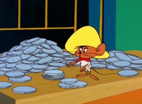 Screenshots from the 1964 Warner Bros. cartoon Pancho