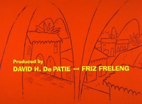 Screenshots from the 1964 Warner Bros. cartoon Pancho