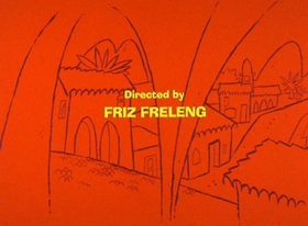 Screenshots from the 1964 Warner Bros. cartoon Pancho