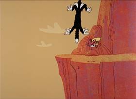 Screenshots from the 1964 Warner Bros. cartoon Road to Andalay