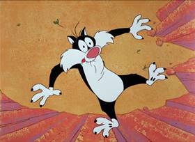 Screenshots from the 1964 Warner Bros. cartoon Road to Andalay