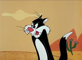 Screenshots from the 1964 Warner Bros. cartoon Road to Andalay