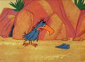 Screenshots from the 1964 Warner Bros. cartoon Road to Andalay