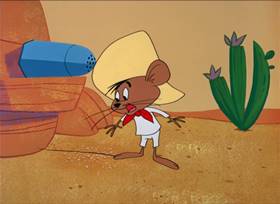 Screenshots from the 1964 Warner Bros. cartoon Road to Andalay