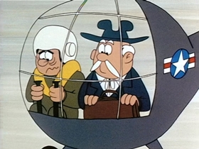 Screenshots from the 1964 King Features Productions cartoon Everything