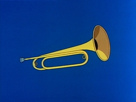 Screenshots from the 1964 King Features Productions cartoon Everything