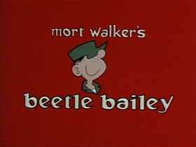 Screenshots from the 1964 King Features Productions cartoon Everything