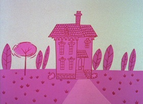 Screenshots from the 1964 DePatie Freleng cartoon The Pink Phink