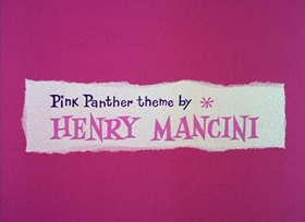 Screenshots from the 1964 DePatie Freleng cartoon The Pink Phink