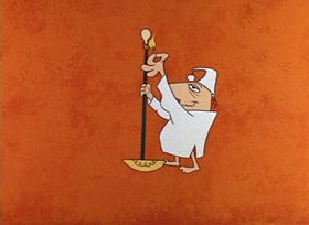 Screenshots from the 1964 DePatie Freleng cartoon Pink Pajamas