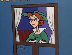 Screenshots from the 1964 UPA cartoon The Three Musketeers (Part 1)