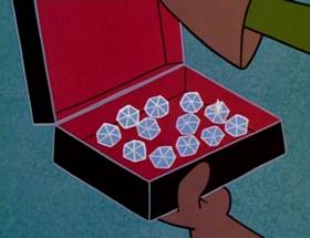 Screenshots from the 1964 UPA cartoon The Three Musketeers (Part 1)