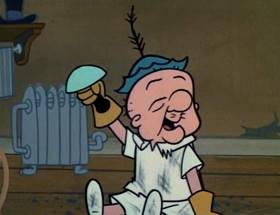 Screenshots from the 1964 UPA cartoon The Three Musketeers (Part 1)