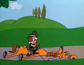 Screenshots from the 1964 UPA cartoon The Three Musketeers (Part 1)