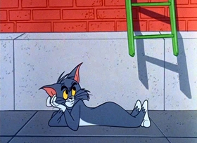 Screenshots from the 1965 MGM cartoon Tom-ic Energy