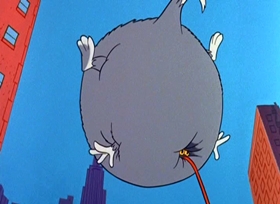 Screenshots from the 1965 MGM cartoon Tom-ic Energy
