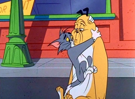 Screenshots from the 1965 MGM cartoon Tom-ic Energy