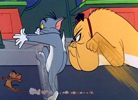 Screenshots from the 1965 MGM cartoon Tom-ic Energy
