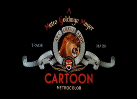 Screenshots from the 1965 MGM cartoon Bad Day at Cat Rock