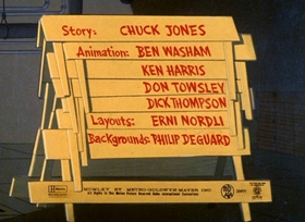 Screenshots from the 1965 MGM cartoon Bad Day at Cat Rock