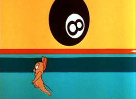Screenshots from the 1965 MGM cartoon Of Feline Bondage
