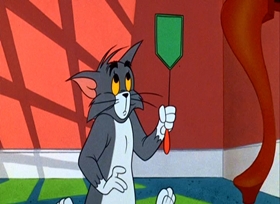 Screenshots from the 1965 MGM cartoon The Year of the Mouse