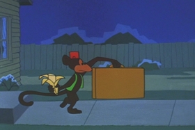 Screenshots from the 1965 Walter Lantz cartoon Guest Who?