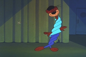 Screenshots from the 1965 Walter Lantz cartoon Guest Who?