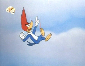 Screenshots from the 1965 Walter Lantz cartoon Canned Dog Feud