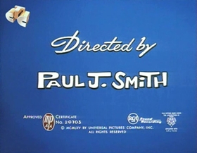 Screenshots from the 1965 Walter Lantz cartoon Canned Dog Feud