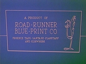 Screenshots from the 1965 Warner Bros. cartoon Roadrunner a Go-Go