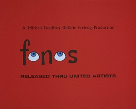 Screenshots from the 1965 DePatie Freleng cartoon The Great DeGaulle Stone Operation