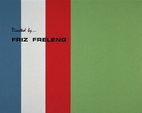 Screenshots from the 1965 DePatie Freleng cartoon The Great DeGaulle Stone Operation