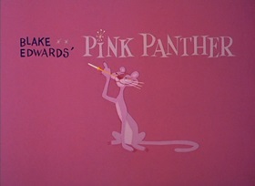 Screenshots from the 1965 DePatie Freleng cartoon We Give Pink Stamps