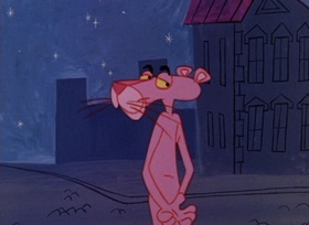 Screenshots from the 1965 DePatie Freleng cartoon Dial 