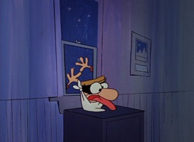 Screenshots from the 1965 DePatie Freleng cartoon Dial 