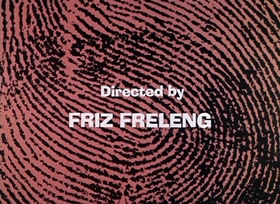 Screenshots from the 1965 DePatie Freleng cartoon Pinkfinger