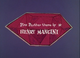 Screenshots from the 1965 DePatie Freleng cartoon Pink Ice