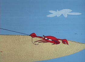 Screenshots from the 1965 DePatie Freleng cartoon Reel Pink