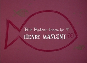 Screenshots from the 1965 DePatie Freleng cartoon Reel Pink