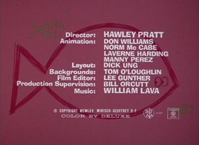 Screenshots from the 1965 DePatie Freleng cartoon Reel Pink