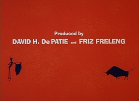 Screenshots from the 1965 DePatie Freleng cartoon Bully for Pink